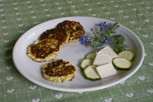 Zucchini Plätzchen