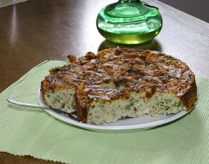 Zucchini Reis Kuchen